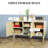 Buffet Cabinet,Kitchen Cabinet with Adjustable Shelves