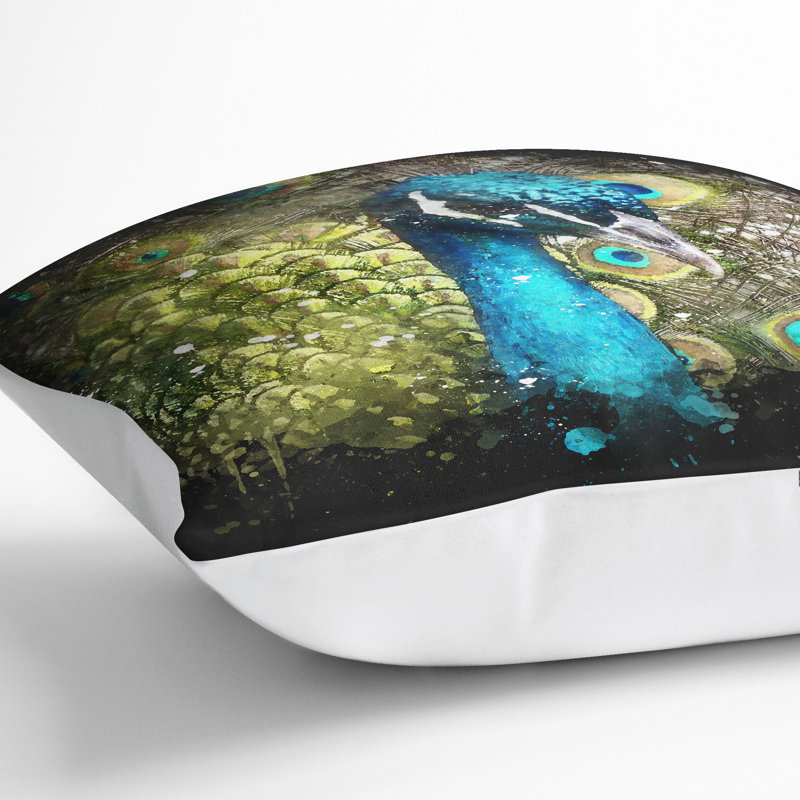 Square Throw Cushion, White, 55cm H x 55cm W x 20cm D