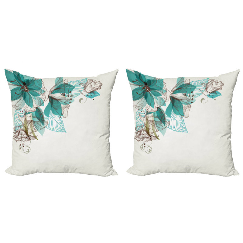 Mixed Reversible Pillow Cover, 24" x 24"