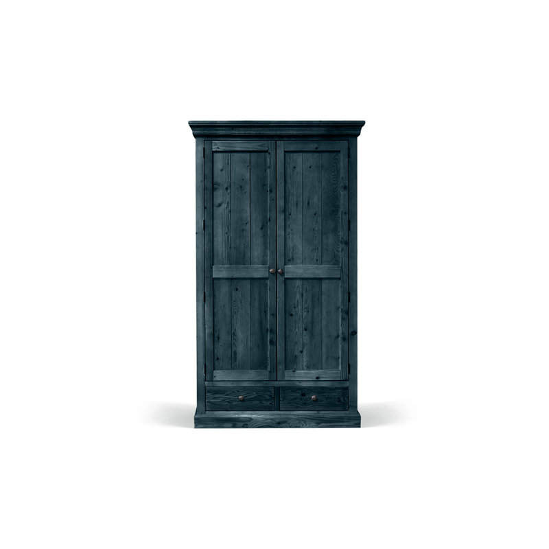 Armoire Dashya, Bleu fumé