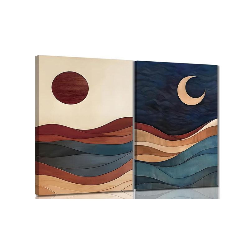 2 Piece Wrapped Canvas Print