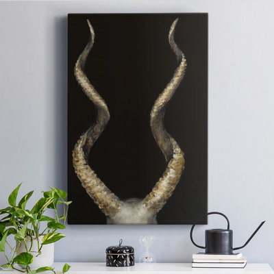 Toile tendue avec châssis en spirale à cornes d'antilope