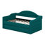 Lit de jour simple capitonné et rembourré avec couchette, canapé-lit en velours avec ports USB et ports de charge de type C-116180005