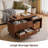 39.3‘’ Coffee Table With Storage & Lifting Top