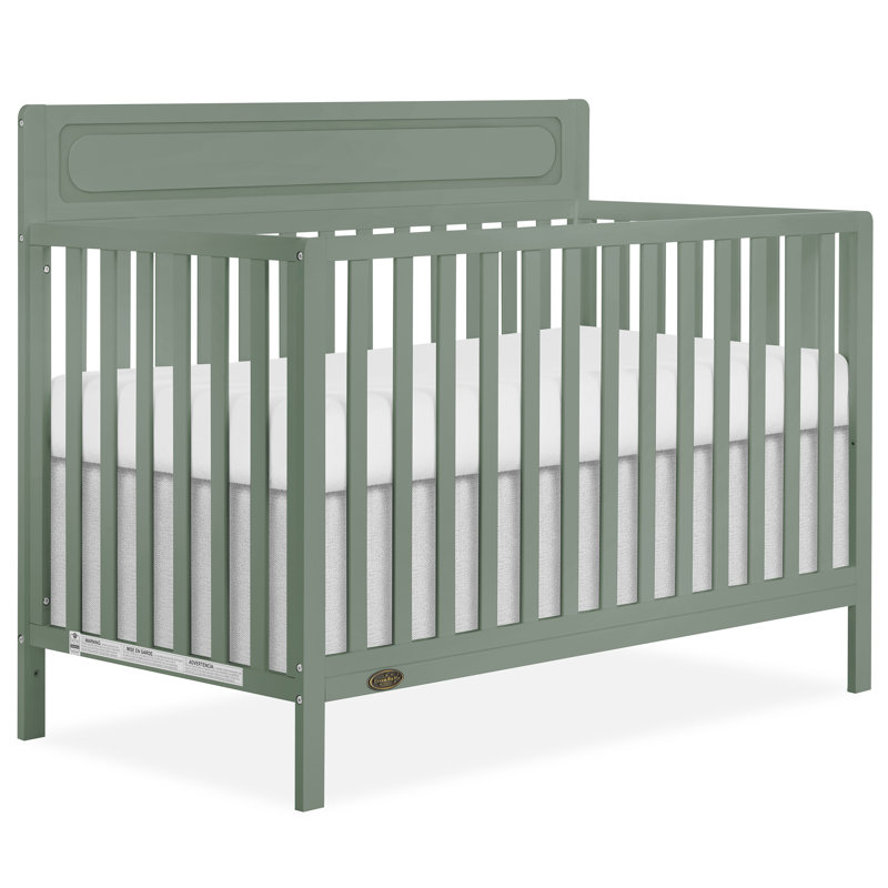  Lit de bébé convertible Avery 5-en-1, Vert pré