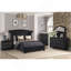 Commode capitonnée en cristal capitonnée à 5 tiroirs Sophia-120864318