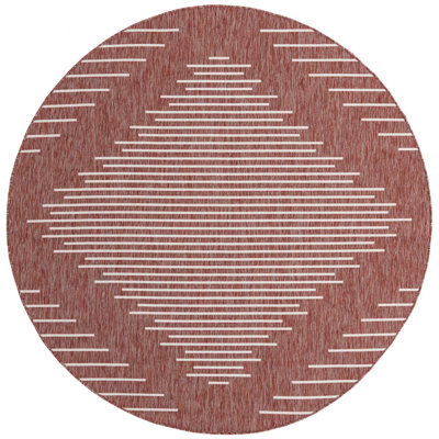 Tapis d'extérieur couleur iris brique