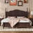 Wood Platform Bed Frame,Retro Style Platform Bed With Wooden Slat Support-800915627-800915622