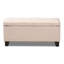 88.9cm Wide Rectangle Solid Colour Ottoman with Storage-141924132
