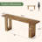 78.74" Extra Long Solid Wood Console Table