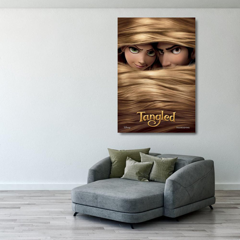 Tangled, 40" H x 27" W