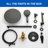 Rain Shower System With Tub Spout 3 Function Shower Faucet Set Contain 12 Inch Shower Head And Handheld Shower Trim Kit Valve Cartridge Included-125522664