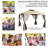 9.6' X 11.6' Patio Gazebo, Outdoor Canopy Shelter With 2-Tier Roof And Netting, Steel Frame For Garden, Lawn, Backyard, And Deck, Taupe