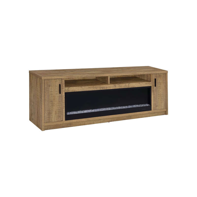 Meuble télé 79,25 po, brun