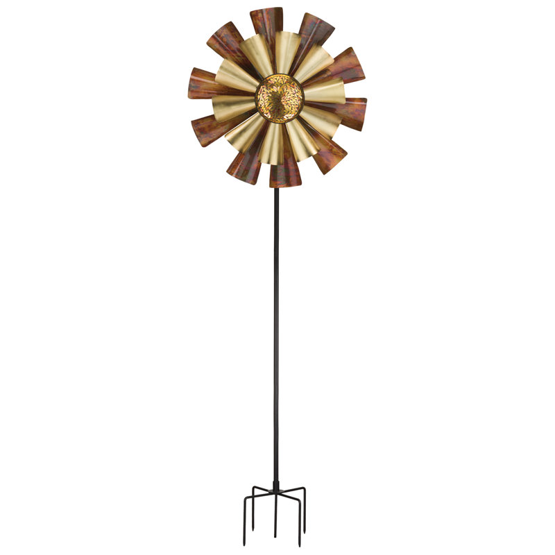 26" Wind Spinner - Copper Flame