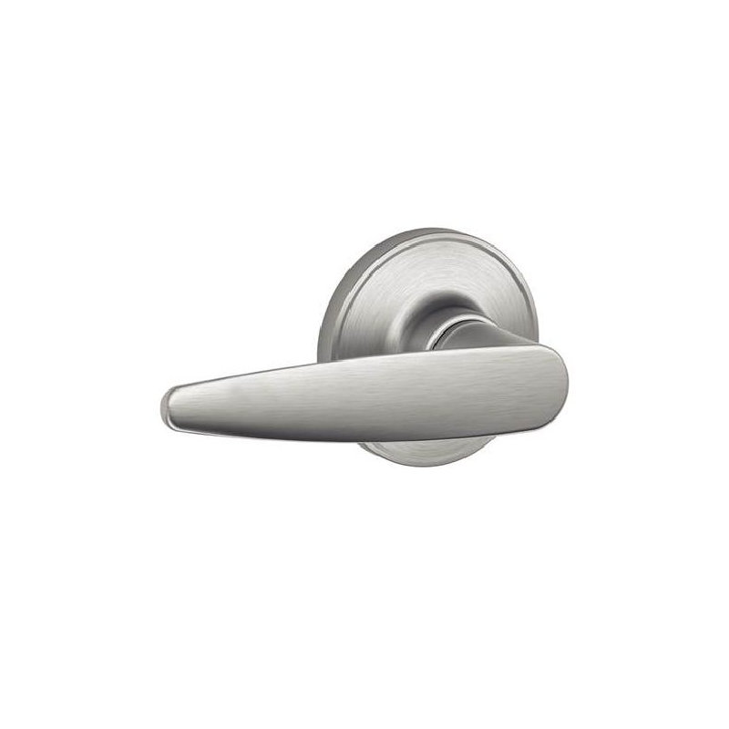 Dover Lever Hall and Closet Lock, Satin Nickel