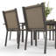 Steel Patio Dining Set Table,