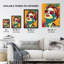 Summer Holiday Travel Vibes Portrait Wall Art Print
