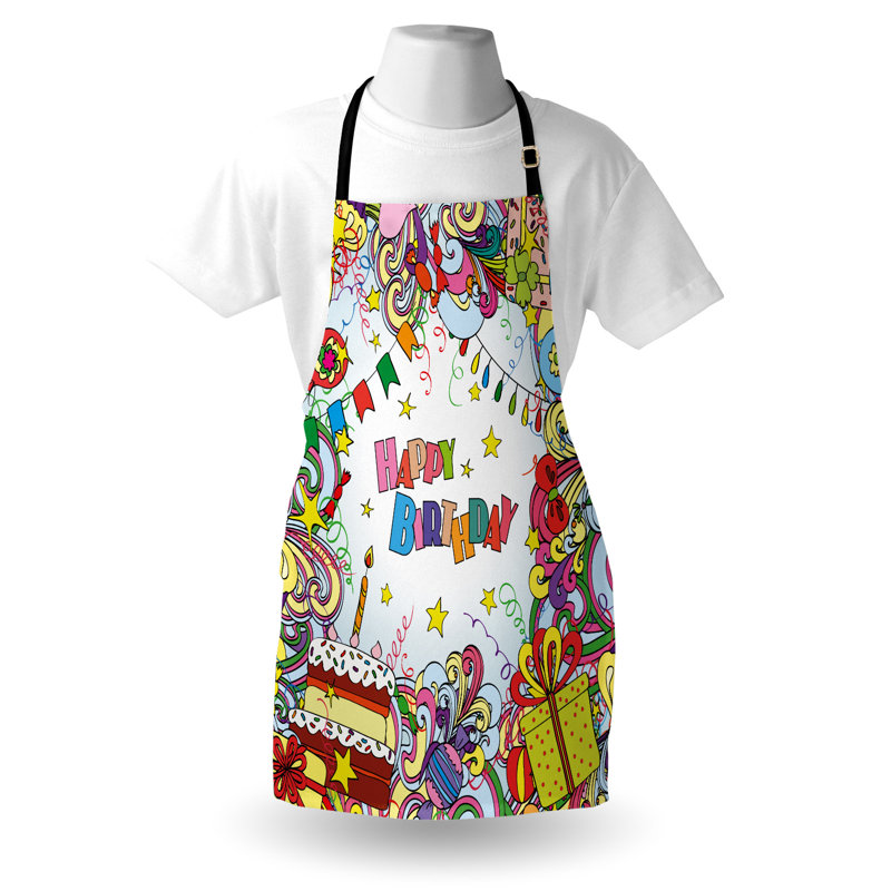 Abstract Bib Apron