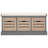 South Ferry Linen Upholstered Storage Bench-992433948