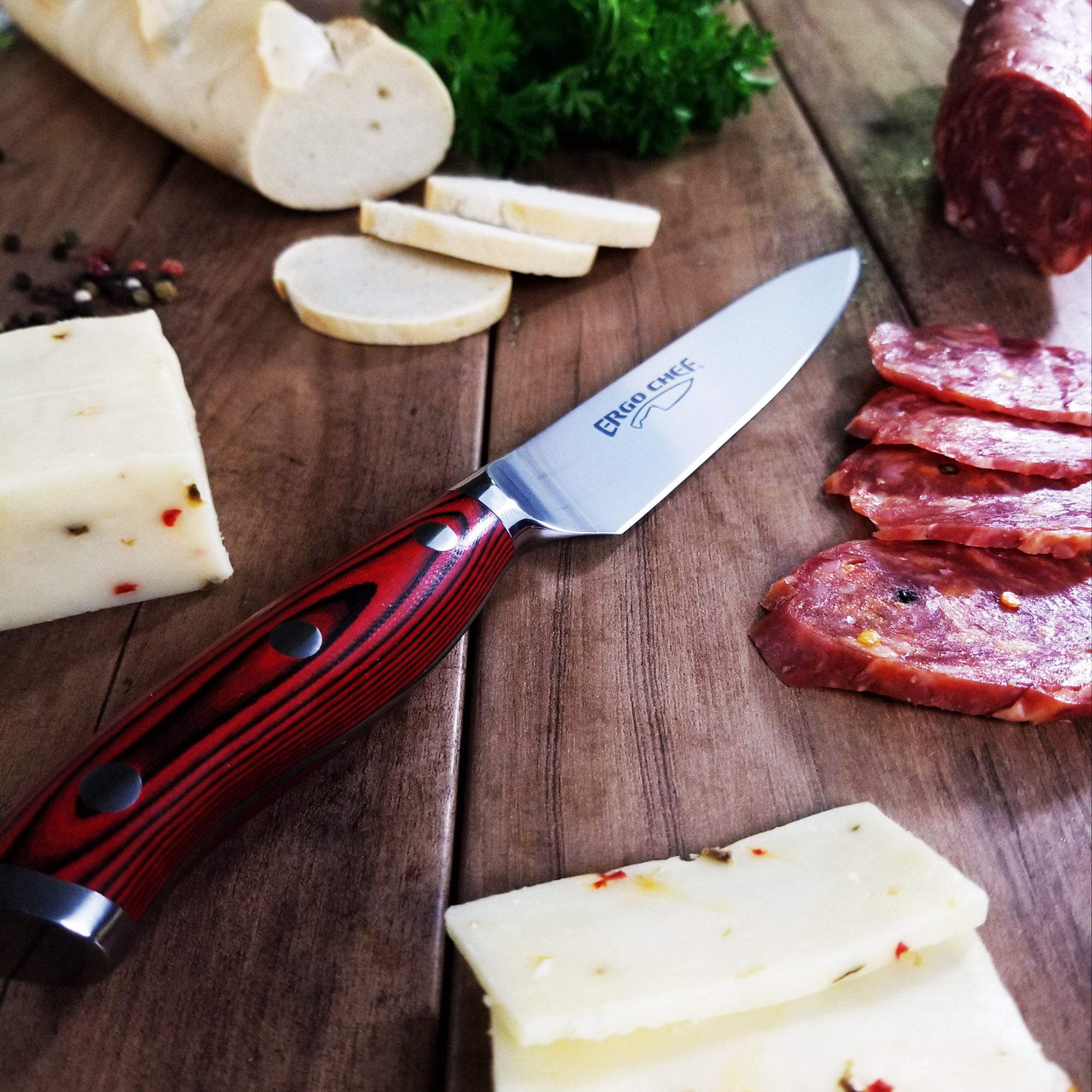 Ergo Chef Crimson Series 8 Carving Knife