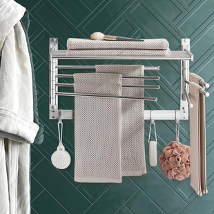 Aluminum Wall-Mounted Drying Rack