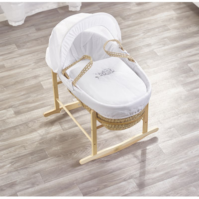 Moses Basket with Bedding with Mattress