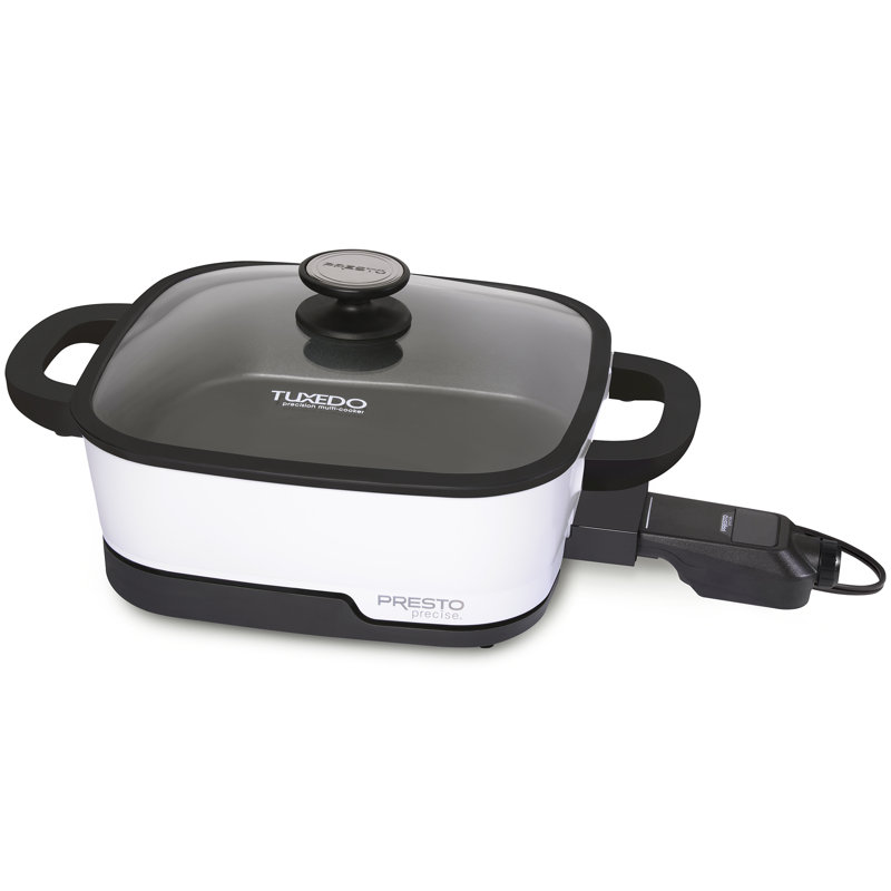 Presto Precise Tuxedo Digital Precision 12" Skillet Multi-Cooker