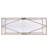 Nicholance 42'' Glass Top Console Table
