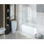Porte de baignoire pliante sans cadre H 35 po x H 35 po-86666735