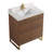 Gesell 30'' Single Bathroom Vanity with Stone Top-1045719686-1045719690