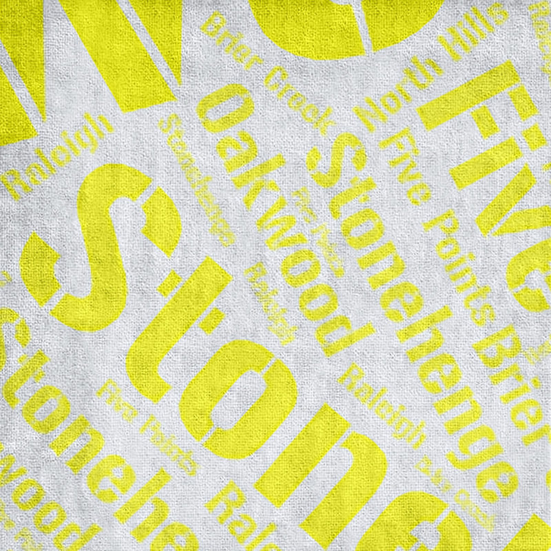 Bath Towel, Raleigh, Yellow, Microfiber