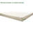 2Pcs Outdoor Furniture Chaise Lounge Seat Cushion - Blue/White, Superior , & Fade Proof, Removable Zippered Cover, High Resilience Sponge Padding, Adjustable Strap, Easy Cleaning And Maintenance