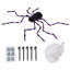 Halloween Giant Spider & Web Decorations-73631218-73631217