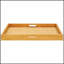 Durable Solid Wood Teak Serving Tray, Perfect for Entertaining and Everyday Use, Enhances Any Dining Experience.