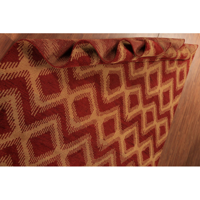 Tapis oriental à motif treillis marocain All-Over 8 x 10