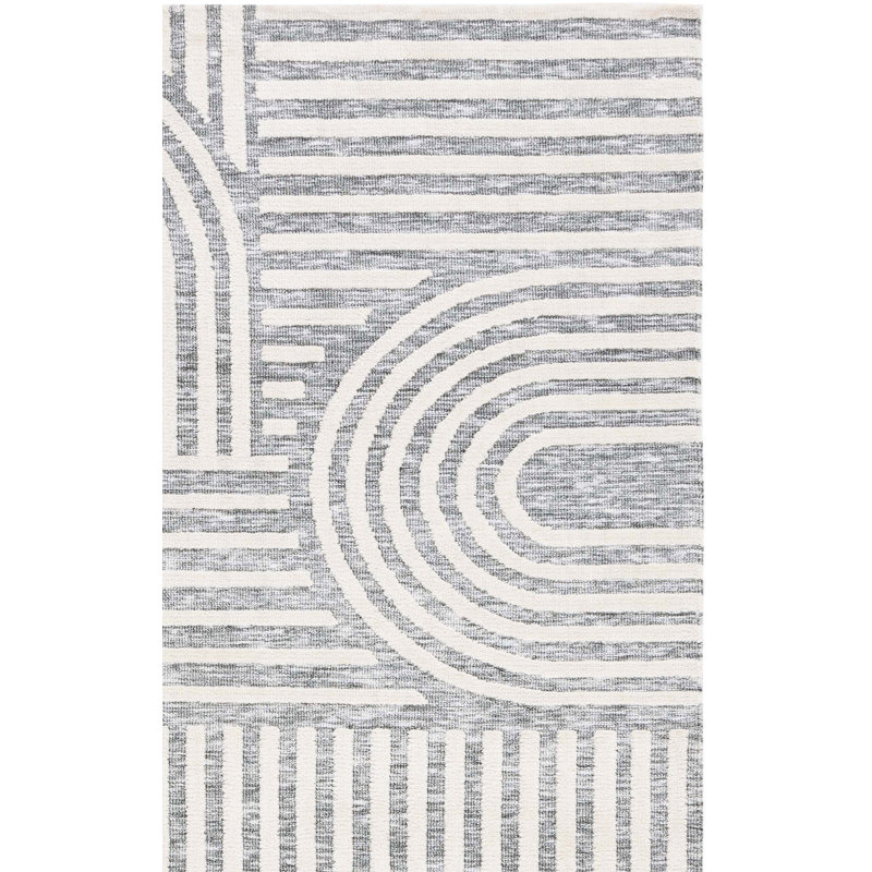 Fulks Performance Geometric Rug, Rectangle 4' x 6'