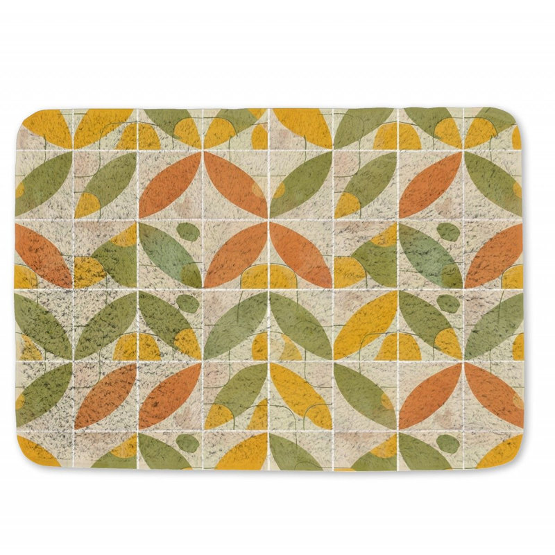 Chyles Microfiber / Microsuede Non-Slip Bath Mat, 17" W x 24" L