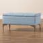 Polyester Upholstered Storage Bench-238857753
