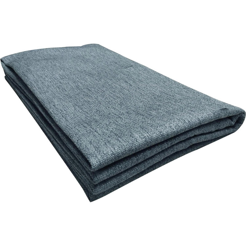 Taie de remplacement pour coussin de lecture de tête de lit WOWMAX, housse de coussin triangulaire sans compression, Gris