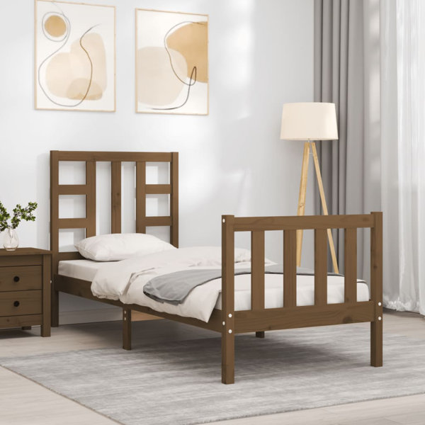 17 Stories Loray Small Single (2'6) Bed Frame | Wayfair.co.uk