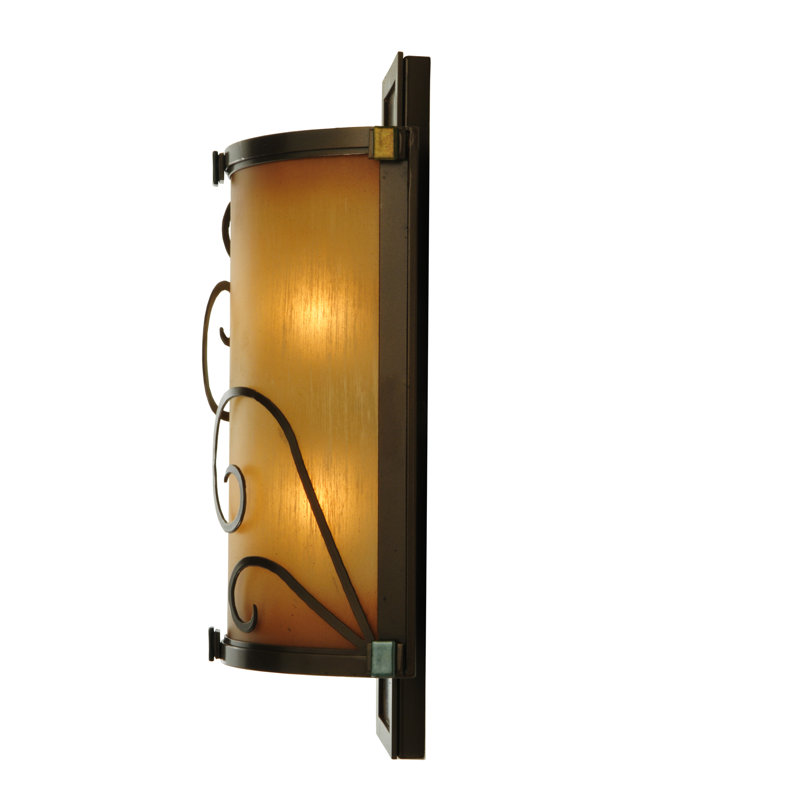 2 - Light Flush Mounted Sconce