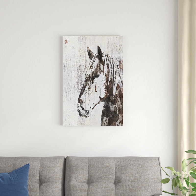 Cheval galaxie III, H 30 po x l 20 po x P 1,25 po