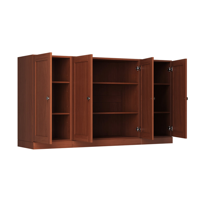 Buffet 65% avec portes Shaker et tablettes réglables Palace Imports, Moka
