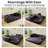 Lozena Boneless 78-Inch King-Size Convertible Sleeper Sofa Bed with No Assembly, Hybrid Mattress Couch Compression Sofa In a Box-217960202