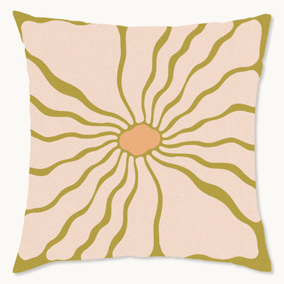Coussin décoratif intérieur / extérieur en polyester
