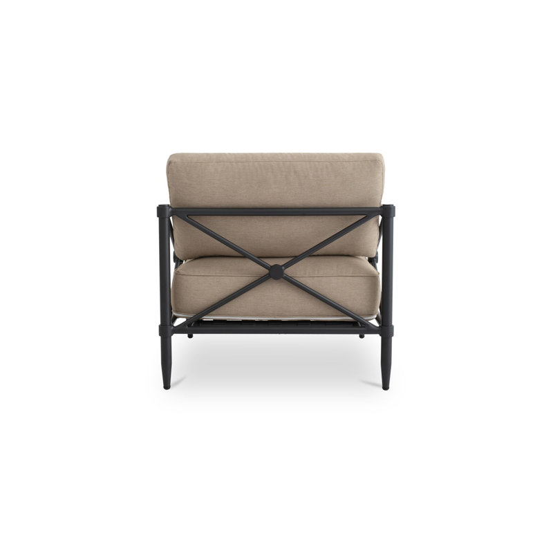 Willow Outdoor Lounge Chair, Brown