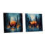 «Glam Cognac Glass I», ensemble d'art sur verre acrylique-103919957
