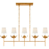 Julie Neill Illana Large Linear Chandelier