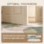 Tapis Vale2 Modern Circles géométrique vert gris blanc, lavable à la machine, antidérapant, à poils courts, pour l'intérieur et l'extérieur, adapté aux animaux domestiques, idéal pour le salon, la chambre, la salle à manger, l'entrée, le corridor ou le bureau.-794917705